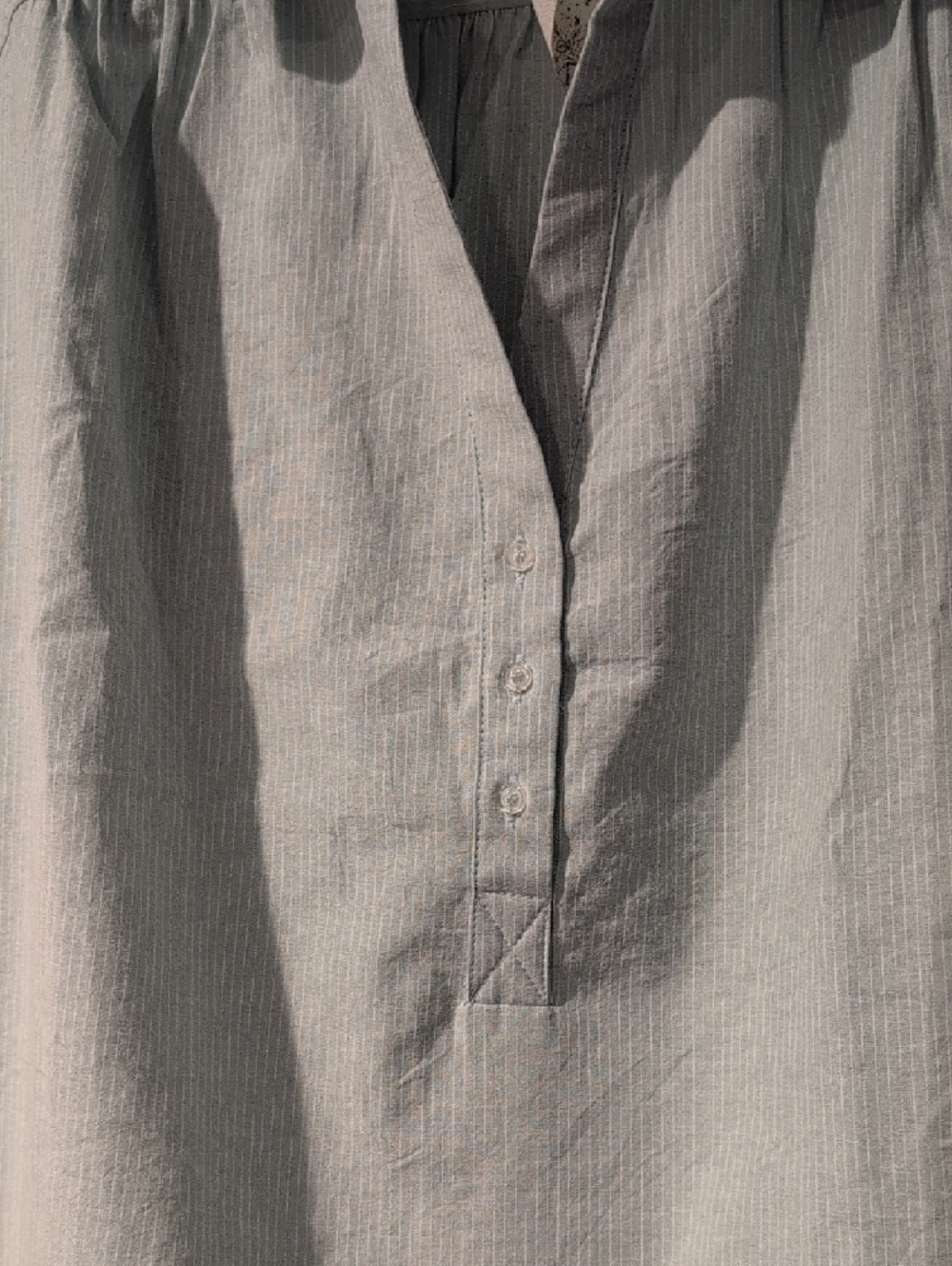 Hem & Thread Women's Striped Blouse - Picture 2 of 7